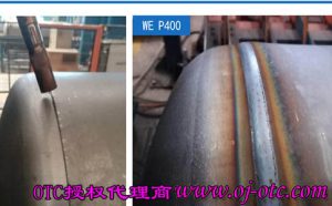OTC焊机WE-P400L焊接压力容器