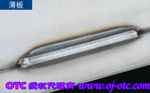 OTC WE-P400L焊接薄板效果图