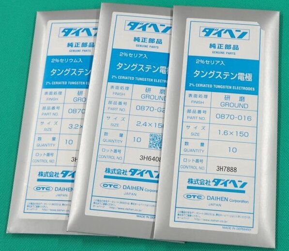 OTC Daihen 铈钨电极(灰色)