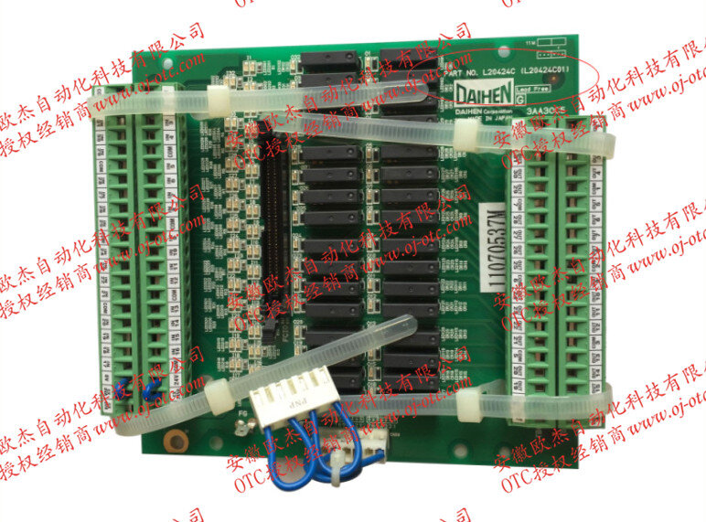 OTC Daihen L22254C00 实物特写 OTC Daihen L22254C00 IO板细节
