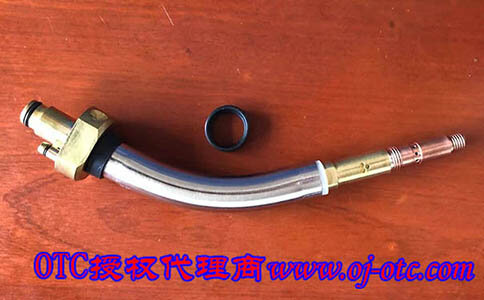 OTC Daihen 机器人水冷焊枪枪体 L10611B00 钢印 OTC Daihen L10611B00 焊枪枪体 弯曲型