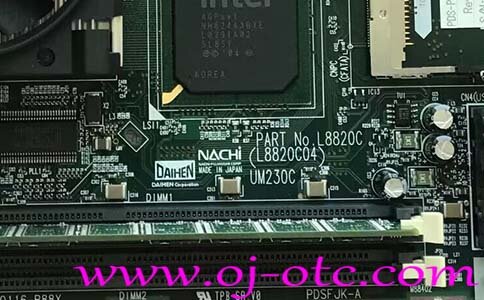 OTC Daihen L8820C00 主板细节 型号标识
