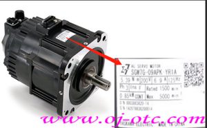 安川原装SGM7G-09APK-YR1* 伺服电机正面