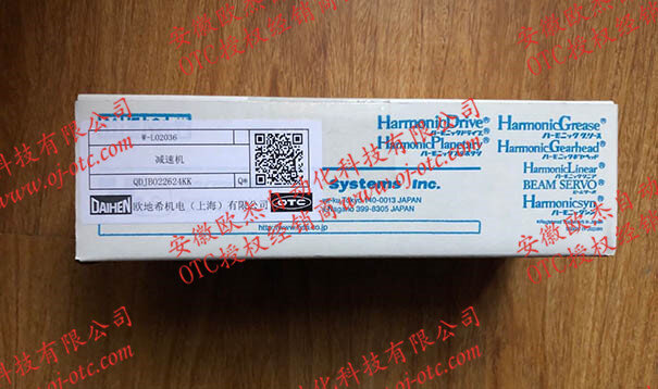 OTC Daihen W-L02036 包装展示 OTC Daihen W-L02036 减速机包装