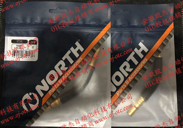 OTC KF2245 鹅颈连接端 OTC鹅颈KF2245接口特写