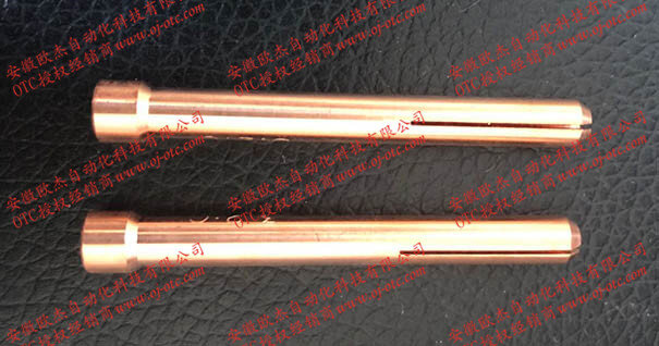 OTC 钨极夹 H950C07 开槽 OTC钨极夹H950C07侧面细节