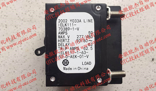 OTC开关断路器4614-109外壳材质 OTC开关断路器4614-109侧面细节