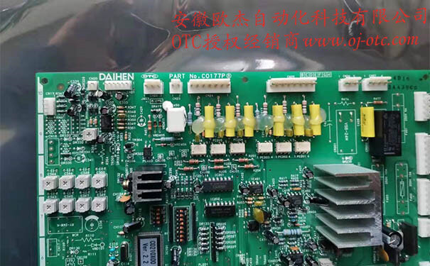 OTC焊机主控电路板C0177P(C0177P00) OTC Daihen原装电路板C0177P正面