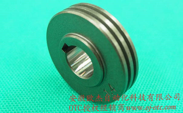 OTC Daihen 原装送丝轮 U1376H13 正面