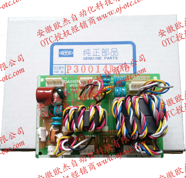 OTC焊机电路板P30014R(P30014R00) OTC电路板P30014R接口及元件细节