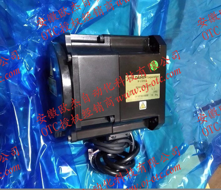 OTC Daihen W-L02662 标签特写 OTC Daihen W-L02662 电机标签