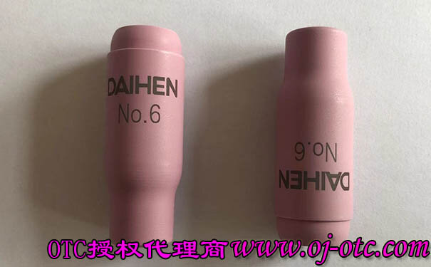 OTC Daihen 陶瓷喷嘴 H21B21 钢印细节