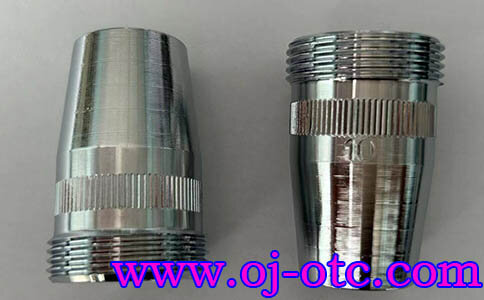 OTC Daihen 金属喷嘴 H21B22 侧面