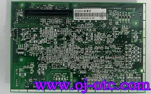 OTC Daihen 线路板 P10464U00 背面 OTC Daihen 线路板 P10464U00 背面